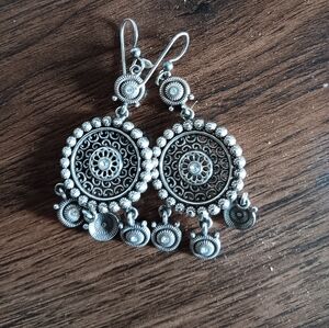 Brighton Retired Abu Lace French Wire Earings